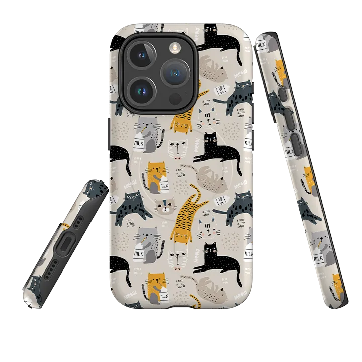 Light Protection iPhone MagSafe Tough Case - Buttons