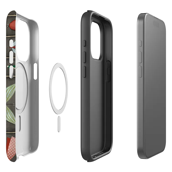 Pocket Safe iPhone MagSafe Tough Case -  Cabinet Of Bugs By Maja Lindberg