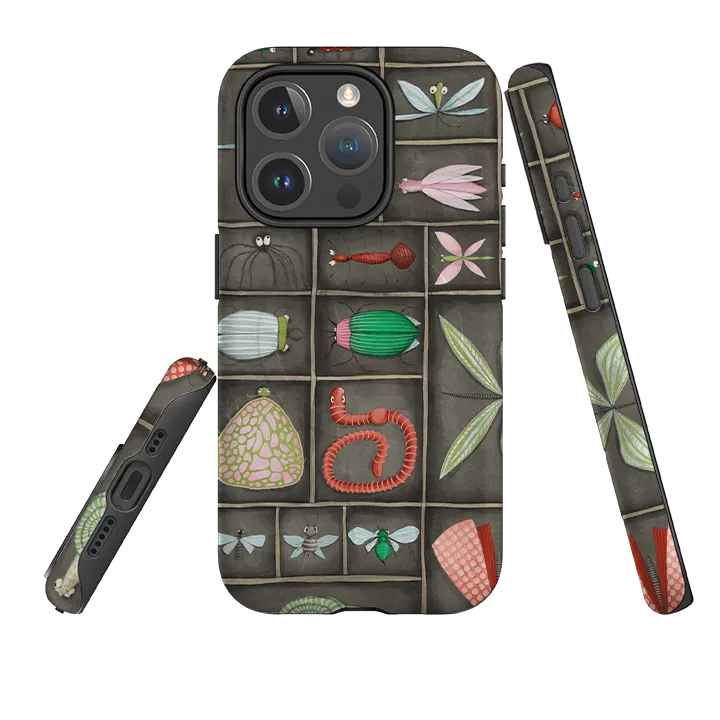 iPhone MagSafe Tough Case -  Cabinet Of Bugs By Maja Lindberg Impact Resistant