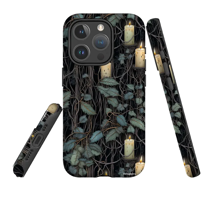 iPhone MagSafe Tough Case - Candles Elegant Shield