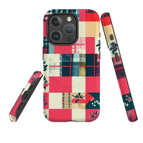 Soft Edge Look iPhone MagSafe Tough Case - Checks and Balances