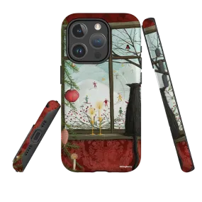 iPhone MagSafe Tough Case - Christmas Window By Maja Lindberg Soft Pattern Layer