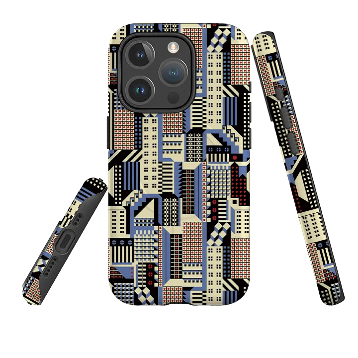 iPhone MagSafe Tough Case - Cityscape By Cressida Bell Strong Frame