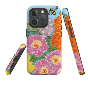 iPhone MagSafe Tough Case - Coastal Garden By Kate heiss Comfort Edge