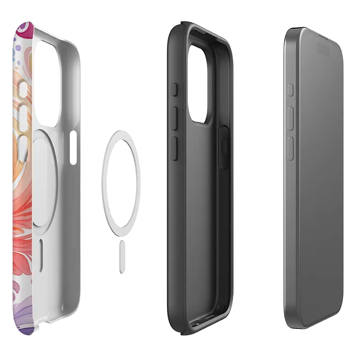 iPhone MagSafe Tough Case - Cosmic Waves Fashion Choice