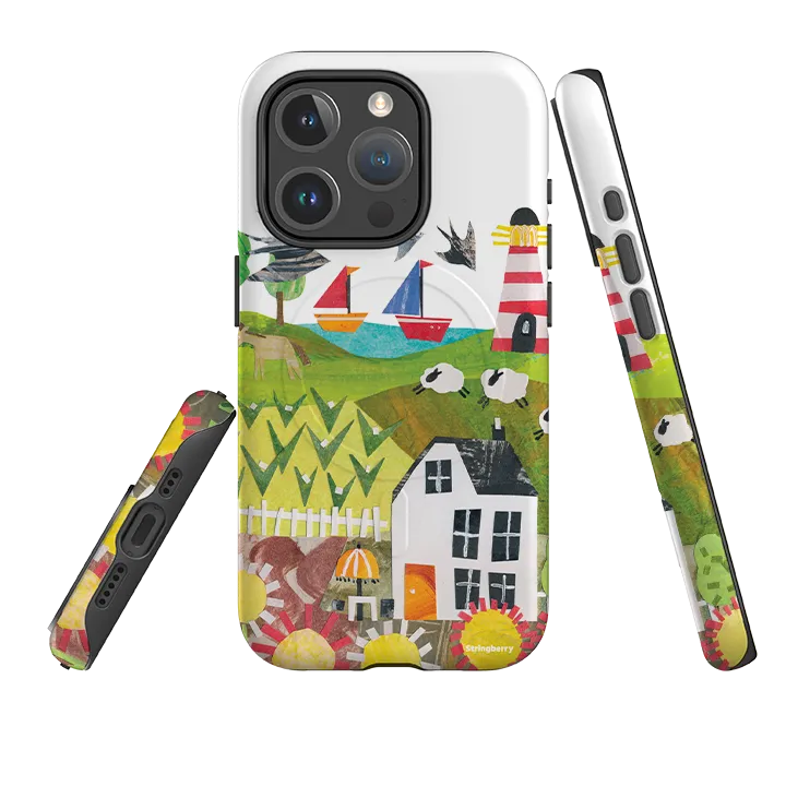 iPhone MagSafe Tough Case - Countryscape I By Tracey English Classic Touch