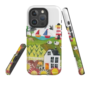 Polished Look iPhone MagSafe Tough Case - Countryscape I By Tracey English