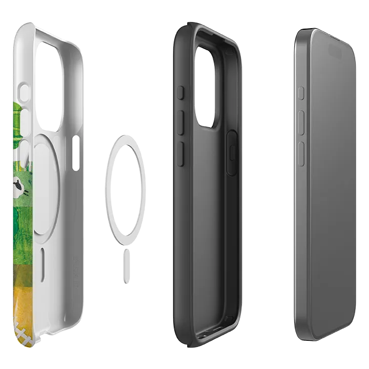 Gloss Texture Durable touch iPhone MagSafe Tough Case - Countryscape IV By Tracey English