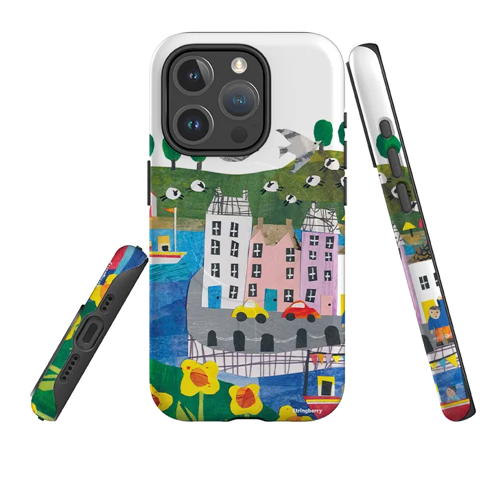 Wireless Compatible iPhone MagSafe Tough Case - Countryscape V By Tracey English