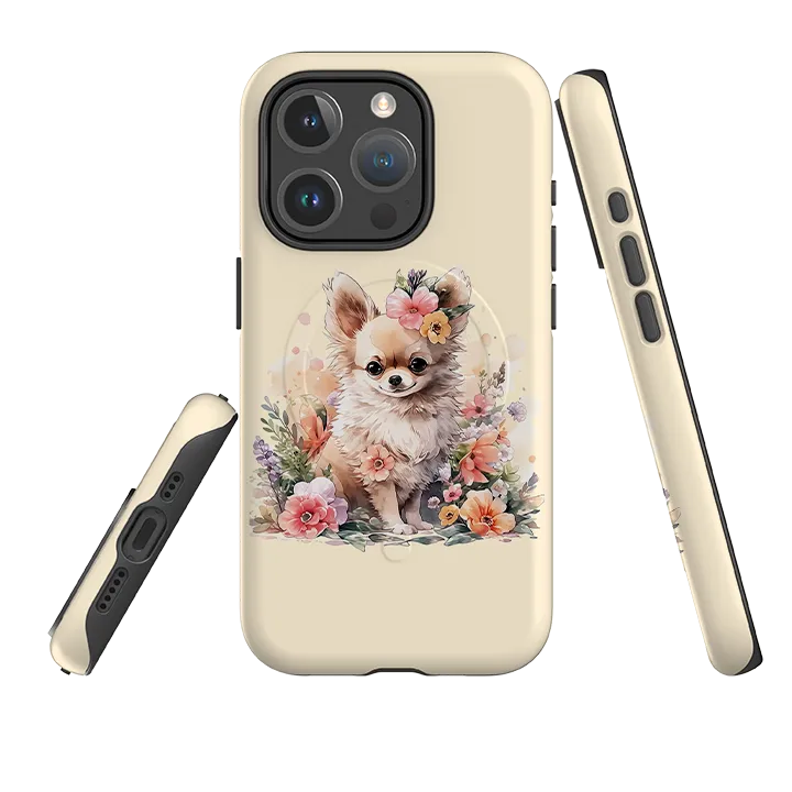 Stylish Touch iPhone MagSafe Tough Case - Cute Dog L