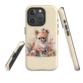 iPhone MagSafe Tough Case - Cute Dog L Scratch Resistant Grip Layer