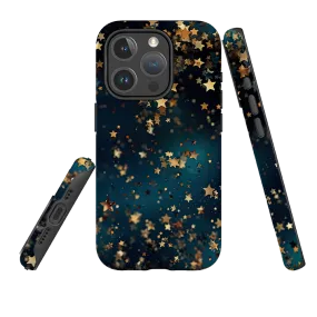 iPhone MagSafe Tough Case - Dark Stars IV Unique Texture Polished Surface Texture