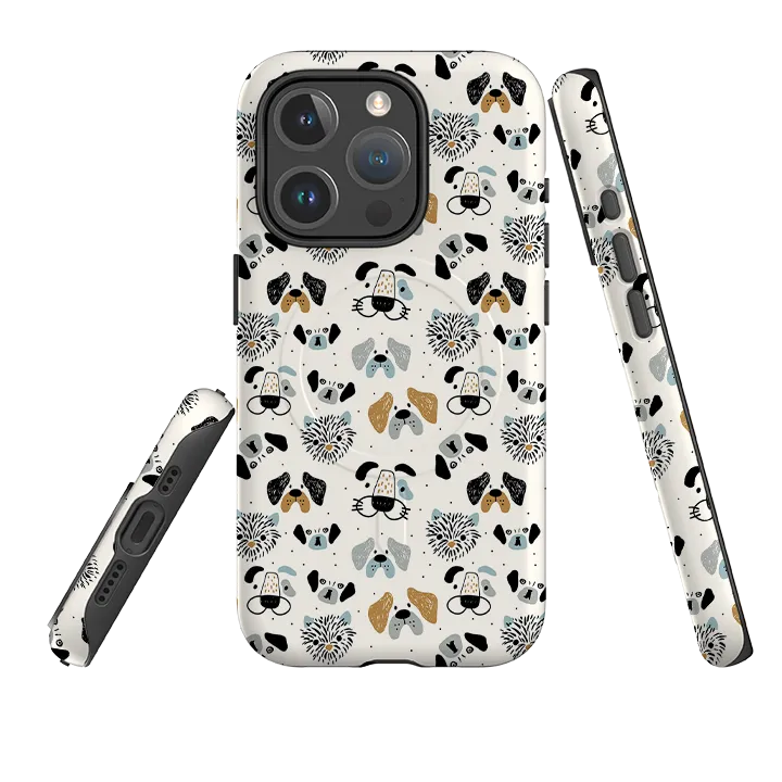 iPhone MagSafe Tough Case -  Dog Pattern Large Smooth Protection