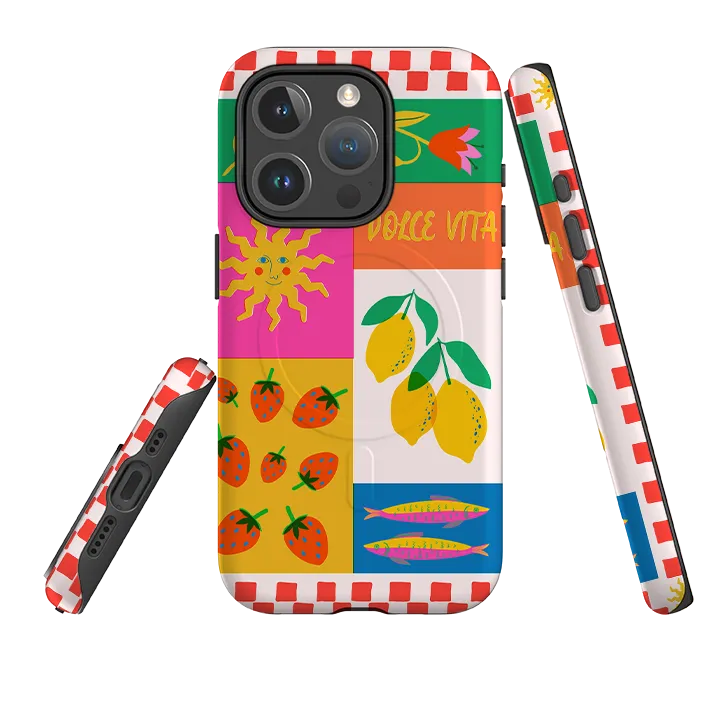 Vivid Finish iPhone MagSafe Tough Case - Dolce Vita