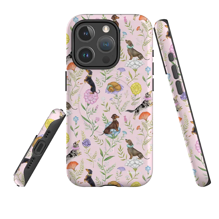 iPhone MagSafe Tough Case -  Doxy Day Afternoon Petal By Catherine Rowe Color Accent