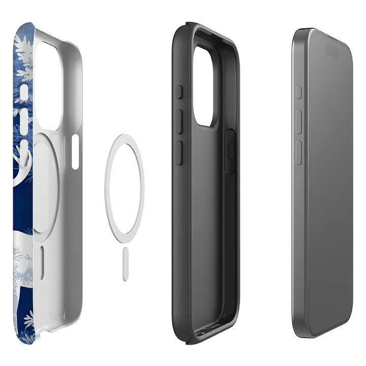 Comfort Design Layer Marble finish iPhone MagSafe Tough Case -  Dreams Of Winter III