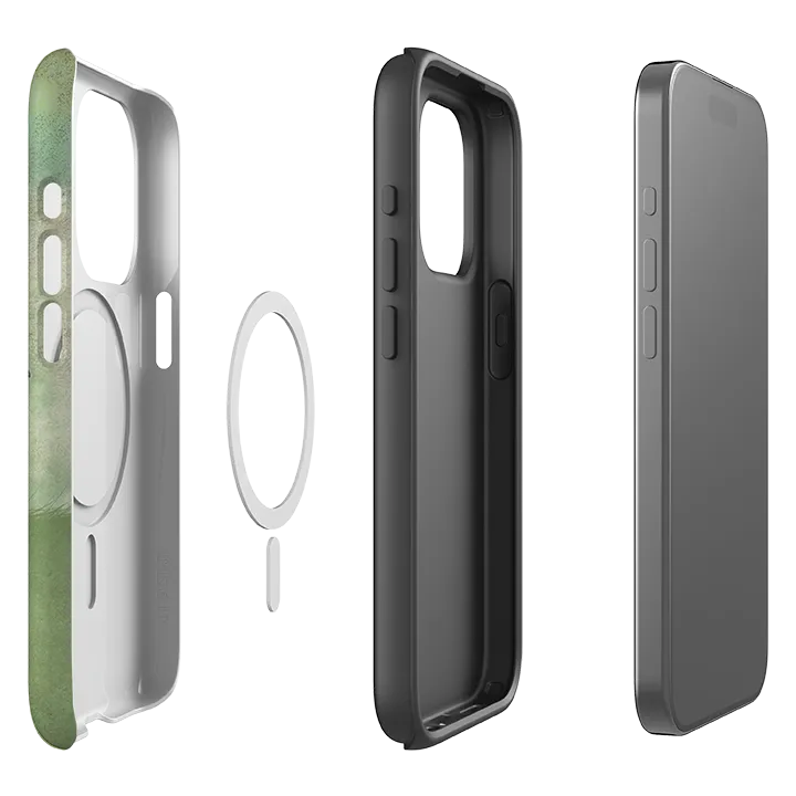 Soft edges iPhone MagSafe Tough Case - Elephant Baby By Maja Lindberg