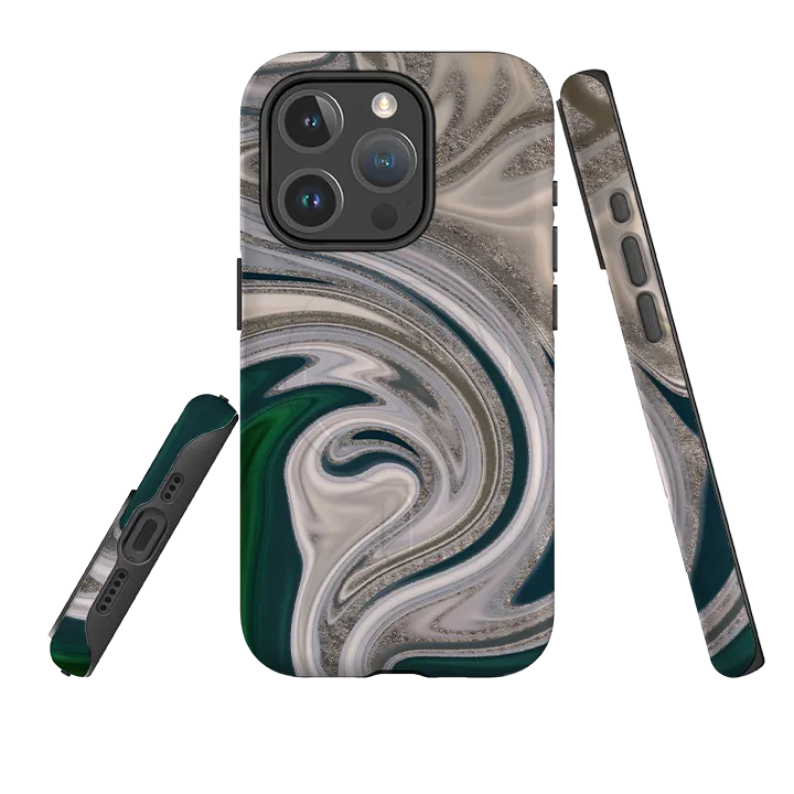 Light Structure Soft Finish Texture iPhone MagSafe Tough Case -  Emperor