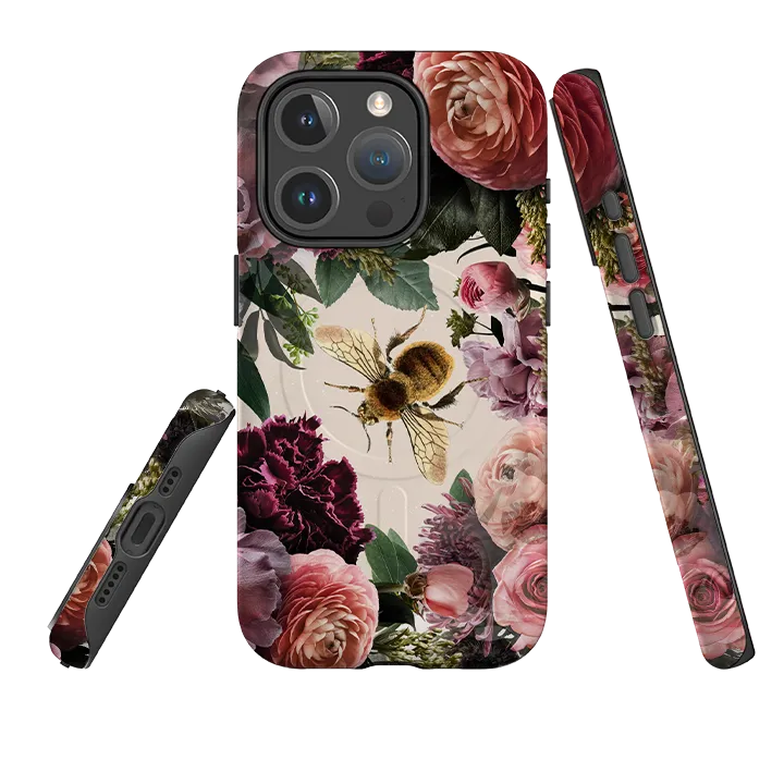 iPhone MagSafe Tough Case -  Entice Dark Matte Design Texture high quality build