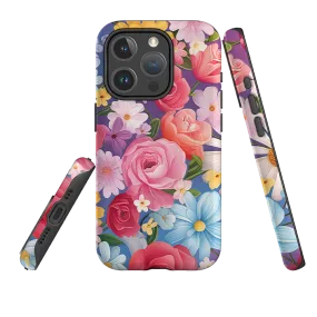 Protective Pattern Texture iPhone MagSafe Tough Case -  Esher Floral II