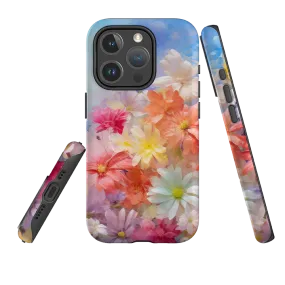 iPhone MagSafe Tough Case -  Esher Floral IV Simple Texture Soft Finish Texture