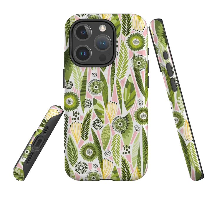 Subtle Touch Premium Detail iPhone MagSafe Tough Case -  Fancy Foliage I By Ali Brookes