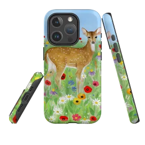 iPhone MagSafe Tough Case - Fawn By Bex Parkin Rugged Detail Layer