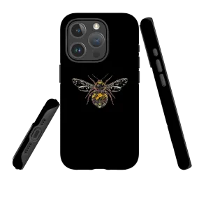 iPhone MagSafe Tough Case -  Floral Bumble Bee By Helen Ahpornsiri Protective Design