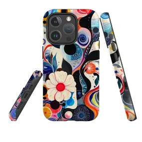 iPhone MagSafe Tough Case - Floral Marble Stylish grip Protective Quality