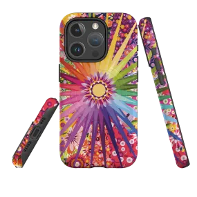 Durable Accessory Stylish Touch iPhone MagSafe Tough Case - Floral Sunshine I By Ali Brookes