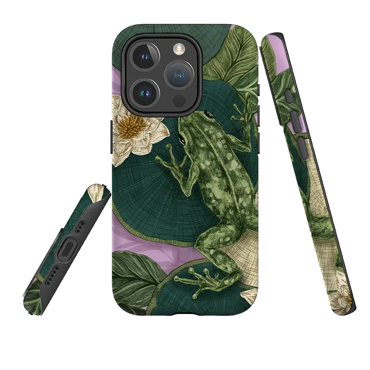 iPhone MagSafe Tough Case -  Frog By Jade Mosinski Compact Feel