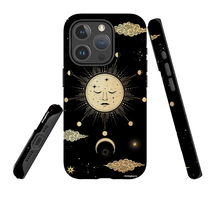 Anti glare Hybrid Grip Finish iPhone MagSafe Tough Case -  Full Moon