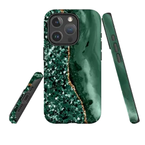 Premium Edge Gloss Touch iPhone MagSafe Tough Case -  Green Shade