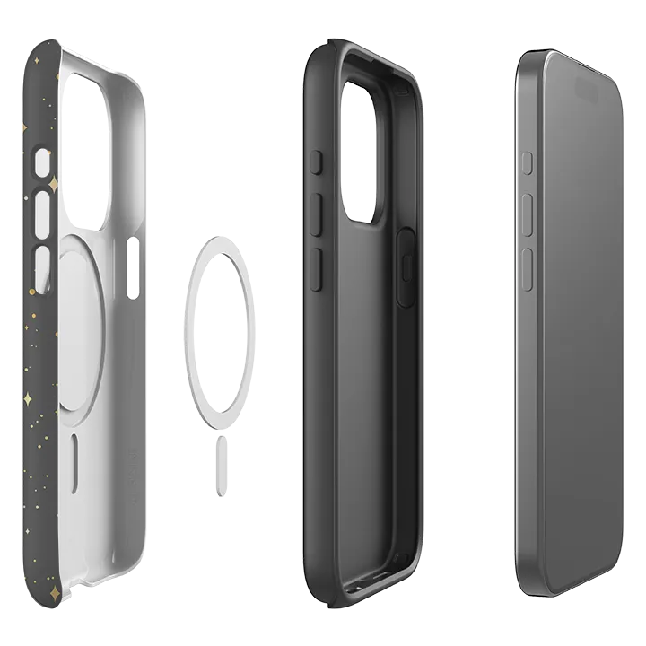 iPhone MagSafe Tough Case -  Grey Cosmos Colorful Finish Outdoor Design