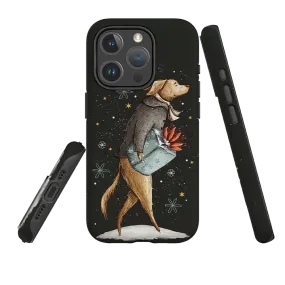 iPhone MagSafe Tough Case - Home For Xmas Vibrant pattern