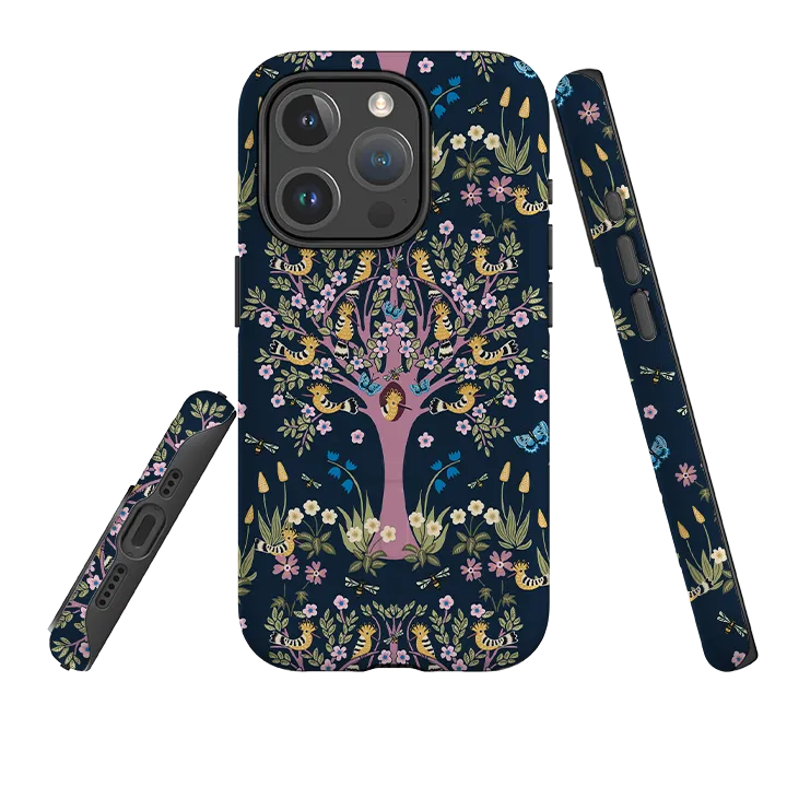 iPhone MagSafe Tough Case - Hoopoe Tree By Kate Heiss Modern Style Soft Layer