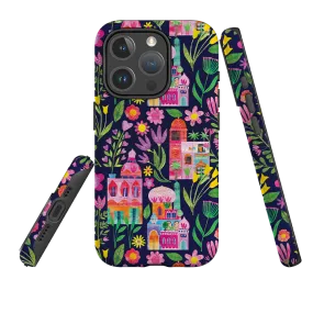 iPhone MagSafe Tough Case - Indian Summer Dark By Tracey English Perfect Fit