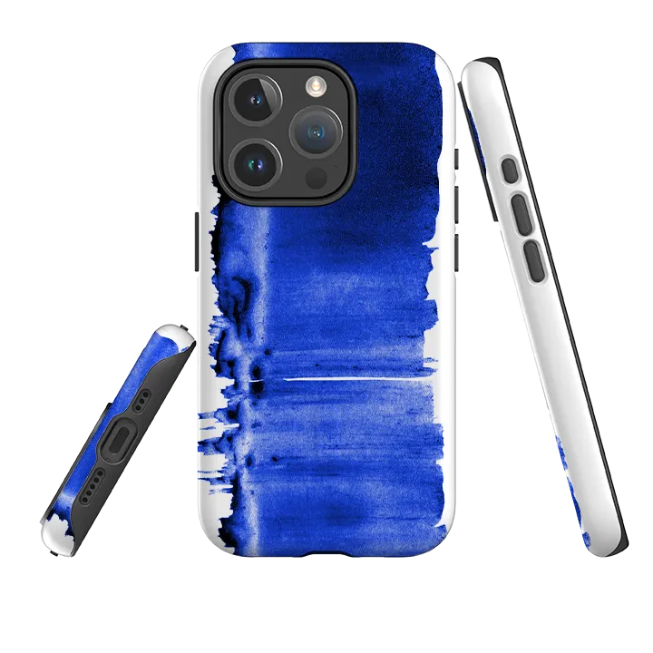 Protective Fit Durable Pattern Texture iPhone MagSafe Tough Case -  Ink By Kitty Joseph