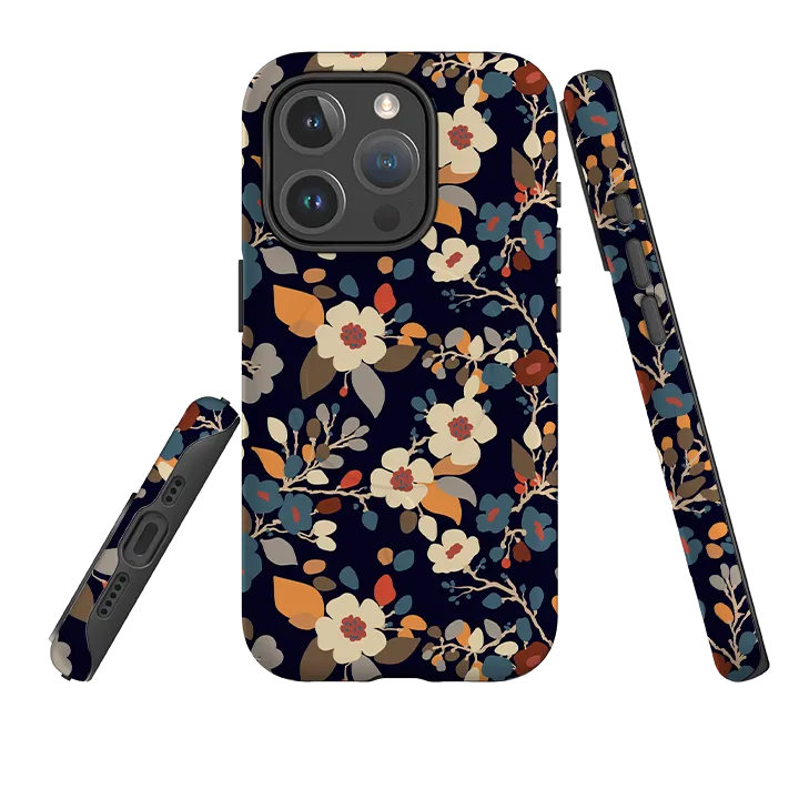 iPhone MagSafe Tough Case -  Jazz Floral III Comfort Texture Layer