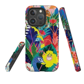 iPhone MagSafe Tough Case -  Jungle By Mia Underwood Shock Surface Layer