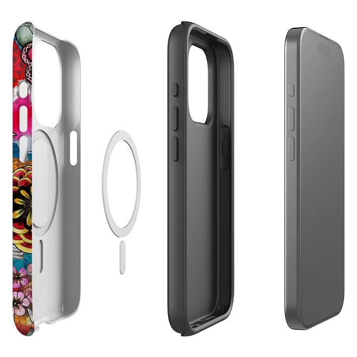 Premium Detail Comfort Edge Texture iPhone MagSafe Tough Case - Koraku