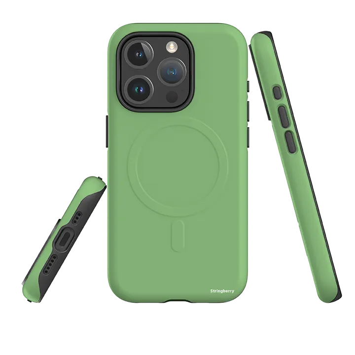 iPhone MagSafe Tough Case -  Kyoto Green Casual Look