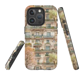 Flexible Pattern iPhone MagSafe Tough Case - Le Marais Houses