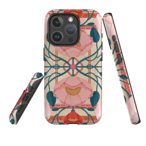 Outdoor Use Minimal Shield Texture iPhone MagSafe Tough Case - Leda By Nina Pace