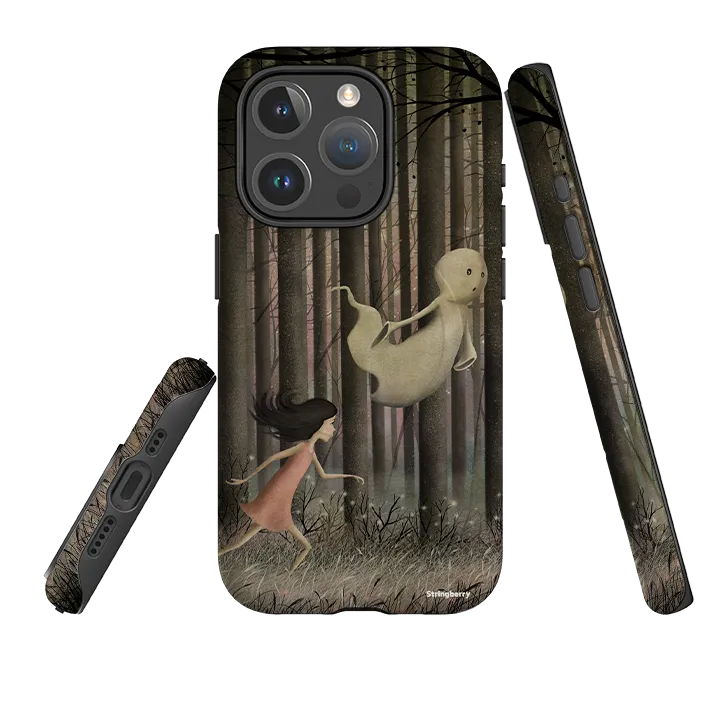 iPhone MagSafe Tough Case - Little Ghost By Maja Lindberg Premium Style Trendy Look