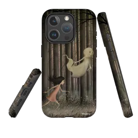 iPhone MagSafe Tough Case - Little Ghost By Maja Lindberg Easy Access