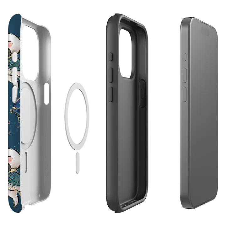 Polished Edge iPhone MagSafe Tough Case -  Magic Alice