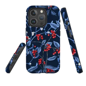 Hybrid Touch Hybrid Finish iPhone MagSafe Tough Case -  Magical Xmas Blue