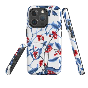 Slim Fitment Slim Texture iPhone MagSafe Tough Case -  Magical Xmas White