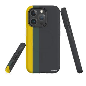 Stylish Edge Smooth Form Texture iPhone MagSafe Tough Case - Marseille Chroma Stripe